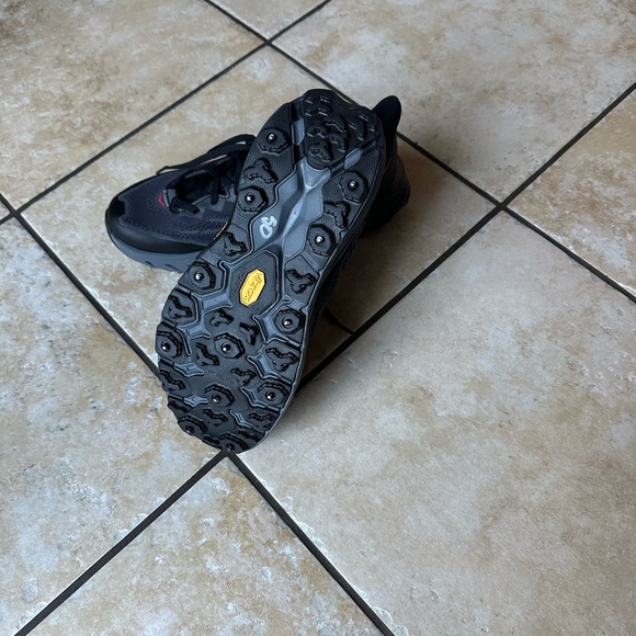 Hoka Women's Black and Red Athletic Shoes - Picture 6 of 6